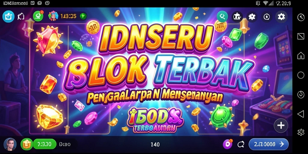 Screenshot gameplay Slot yang menarik dan penuh warna.