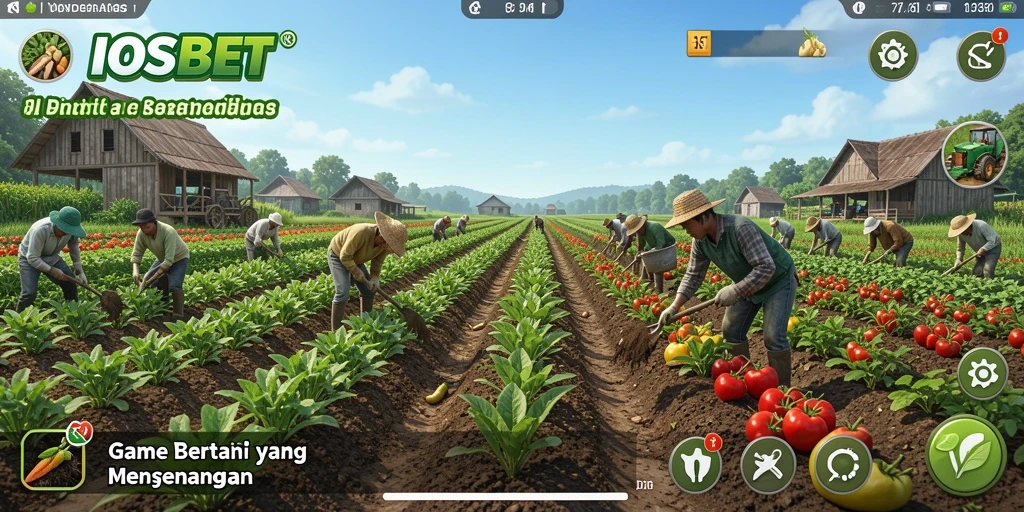 Tampilan gameplay IOSBET yang menarik dan penuh warna.