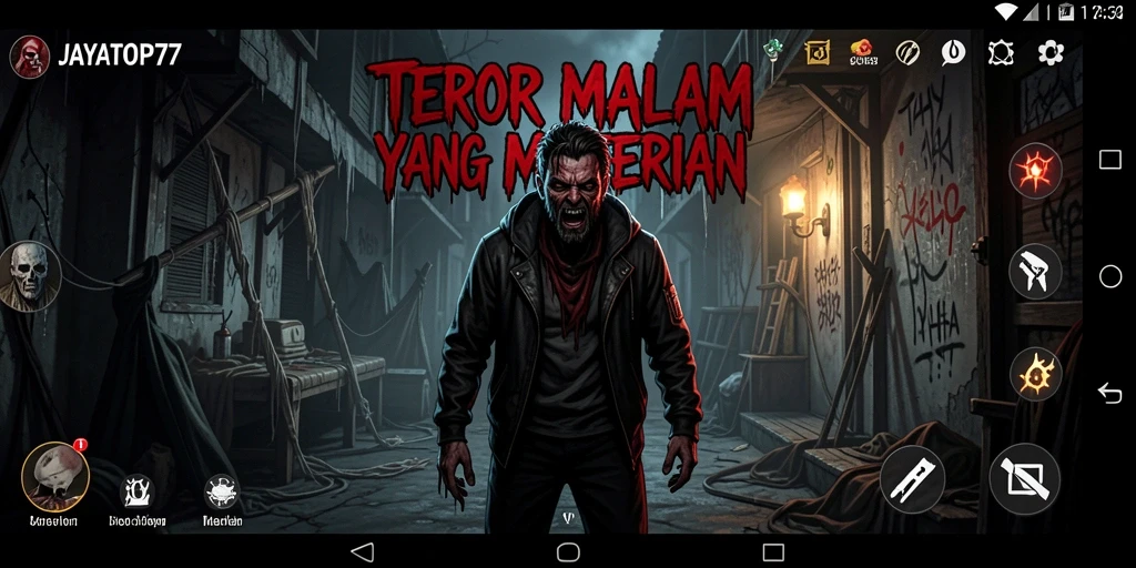 Tampilan gameplay menyeramkan di JAYATOP77 yang menegangkan.