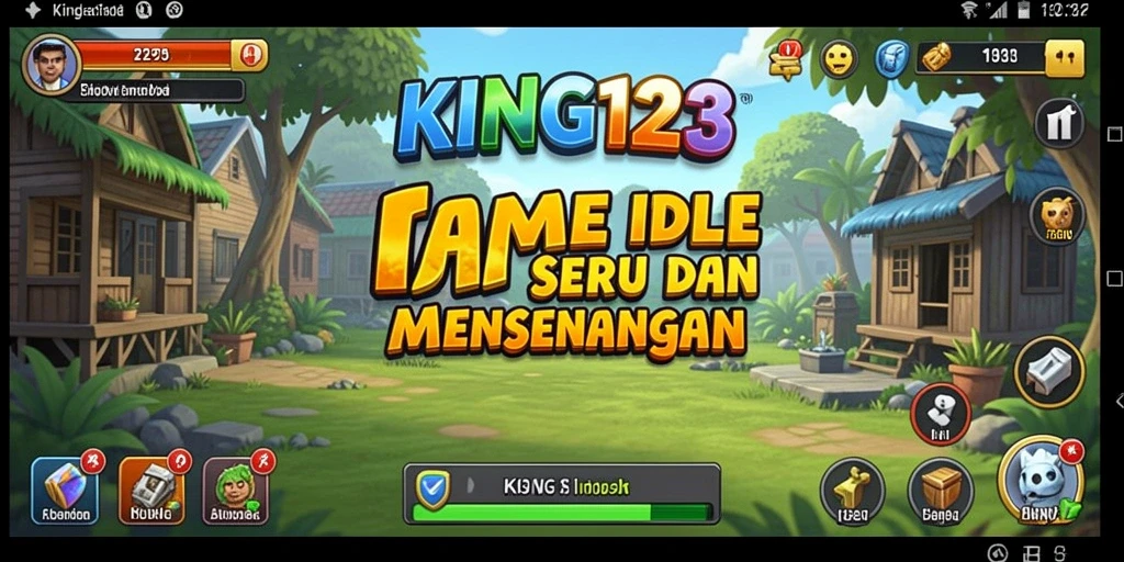 Screenshot itu menunjukkan gameplay yang seru dan sistem Idle yang menarik.