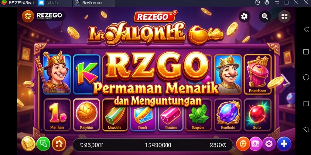 Gameplay seru dan menegangkan di REZEGO Slot.