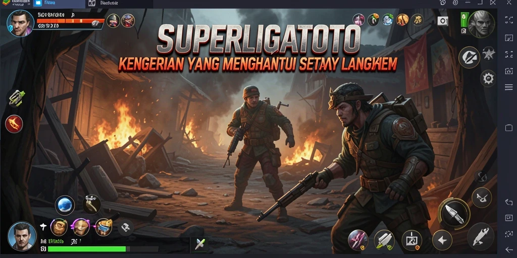 Gameplay SERAM dan menegangkan di SUPERLIGATOTO.