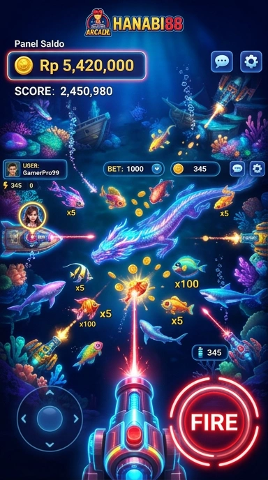 Detail aplikasi yang menarik dan informatif di hanabi88.